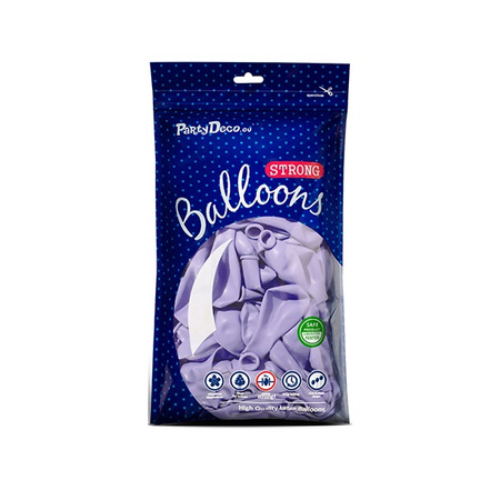 Balony wrzosowe jasne pastelowe 23cm 9 cali Strong 100 sztuk SB10P-004J-100x