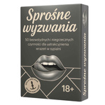 Sprośne wyzwania - 50 niegrzecznych zadań erotyczna gra planszowa dla par
