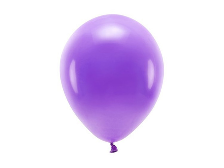 Balony Eco 30cm pastelowe fioletowe 10 sztuk ECO30P-014-10