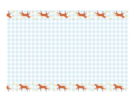 Obrus papierowy Koniki 180x120 cm 1 sztuka OBP3