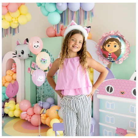 Balony na 5 urodziny Koci Domek Gabi zestaw zes-GABI21