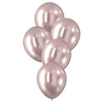 Balony Celebrate! efekt chromu różowy 30cm 5 sztuk KB8696ROZ-2718