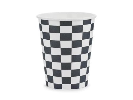 Kubeczki papierowe Szachownica 220ml 6 sztuk KPP74-EU1