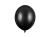 Balony czarne metaliczne lateksowe 11 cali 27 cm Strong 100 sztuk SB12M-010-100x