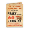 Zaproszenia na 60 urodziny PRL z kopertami 10 sztuk ZX6814-10