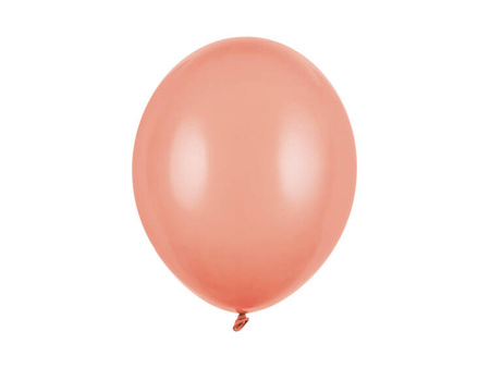 Balony brzoskwiniowe pastelowe Pastel Peach 30 cm 12 cali Strong 10 sztuk SB14P-075-10x