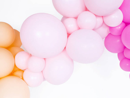 Balony różowe pastelowe jasny róż 5 cali 12 cm strong 25 sztuk SB5P-081B-25x