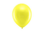 Balony Rainbow 23cm metalizowane żółte 100 sztuk RB23M-084-100x