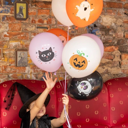 Balony na Halloween 30cm 8 sztuk 167953
