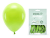 Balony Eco 26cm pastelowe zielone jabłuszko 10 sztuk ECO26P-102J-10