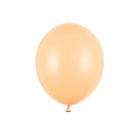 Balony brzoskwiniowe jasne pastelowe 23cm 9 cali Strong 100 sztuk SB10P-075J-100x