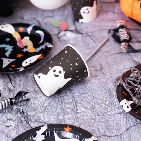 Kubeczki papierowe na Halloween 220ml 6 sztuk 140673
