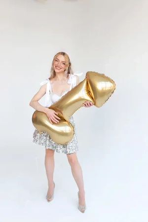 Balon na Wieczór Panieński penis foliowy 112cm 1 sztuka FB221-019