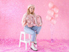 Balony na 30 urodziny różowe złoto rose gold 35cm foliowe FB10M-30-019R