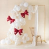 Balony foliowe kokardki czerwone 55 x 42 cm 3 sztuki 166574
