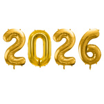 Balony foliowe 2026 złote 100cm FB1M-2026-019