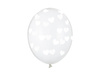 Balony w białe serduszka 30cm 6 sztuk SB14C-228-099W-6