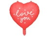 Balon foliowy serce Love You na Walentynki 45cm 1 sztuka FB171