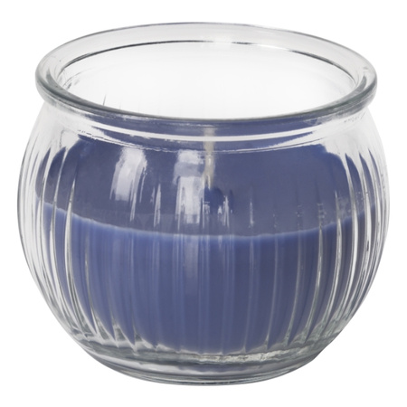 Świece zapachowe w szkle BISPOL 18H CIEMNE JAGODY MIGDAŁ 6 sztuk SN69-373-6x