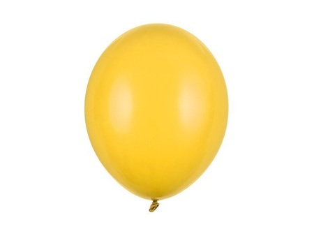 Żółte balony pastelowe 30cm 10 sztuk SB14P-009-10x