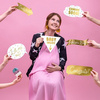 Rekwizyty do zdjęć Baby Shower gadżety 6 sztuk KNP28