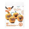 Naklejki na dynie Halloween 4 sztuki HA9777