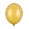 Balony złote metaliczne 27cm Strong 100 sztuk SB12M-019-100x