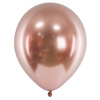 Balony różowe złoto Glossy 30 cm lateksowe 10 sztuk CHB1-019R-10