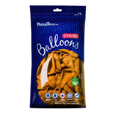 Balony pastelowe miodowe 23cm 9 cali 100 sztuk SB10P-491-100x