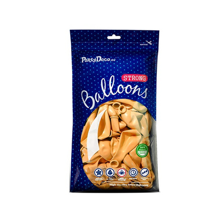 J. pomarańczowe balony pastelowe 23cm 100 sztuk SB10P-005J-100x