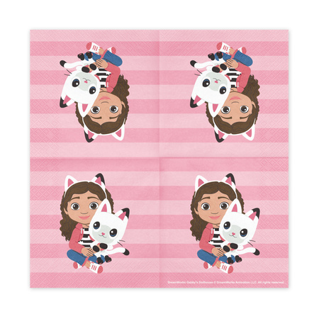 Serwetki Koci Domek Gabi 33x33cm 20 sztuk SP33-111
