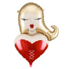 Balon na Wieczór Kawalerski Dziewczyna foliowy 74,5cm 1 sztuka FB355