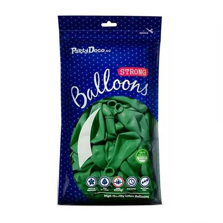 Zielone balony pastelowe 30cm 50 sztuk SB14P-003J-50x