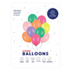 Kolorowe balony pastelowe 27cm 10 sztuk SB12P-000-10x