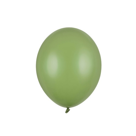 Balony zielone pastelowe rozmaryn 5 cali 12cm strong 100 sztuk SB5P-098-100x
