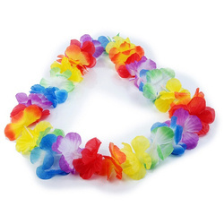 Naszyjnik hawajski kolorowy 90cm 1 sztuka LH3