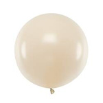 Balon gigant okrągły nude 60cm 1 sztuka OLBOM-076J