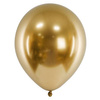 Balony złote Glossy 30 cm lateksowe 10 sztuk CHB1-019-10