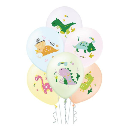 Balony Dinozaury girlanda zestaw urodzinowy zes-DINO9