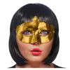 Maska karnawałowa 24x8 cm złota 1 sztuka MAS1-019