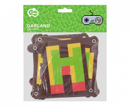 Girlanda papierowa Game ON 160 cm PF-GPGO