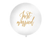 Balon olbrzym z nadrukiem Just married 100cm OLBON18D-008-019