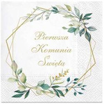 Serwetki Komunijne Pierwsza Komunia Święta 33x33cm 20 sztuk SDL127820