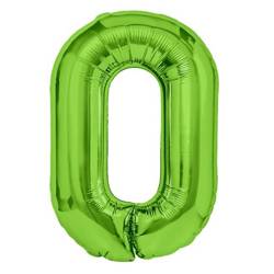 Balon foliowy 0 zielony 100cm 1szt 128534
