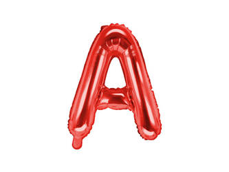 Balon foliowy A czerwony 35cm 1szt FB2M-A-007