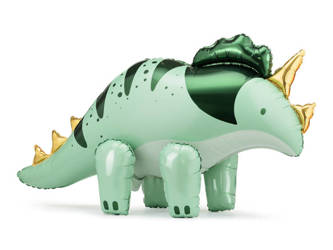 Balon foliowy Dinozaur Triceratops 101x60.5cm zielony 1 sztuka FB186