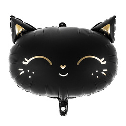 Balon foliowy Kotek czarny 48x36cm FB84