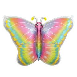 Balon foliowy Motylek 64x53cm kolorowy 1 sztuka FG-HPMO