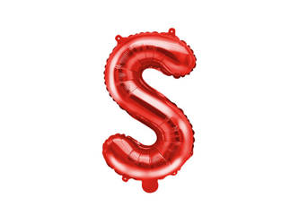 Balon foliowy S czerwony 35cm 1szt FB2M-S-007