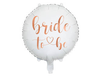 Balon foliowy na Wieczór Panieński Bride To Be 45cm 1 sztuka FB139